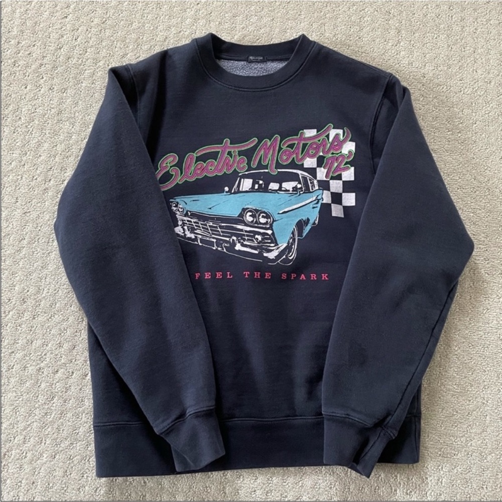 Brandy Melville Erica Crewneck Electric Motors